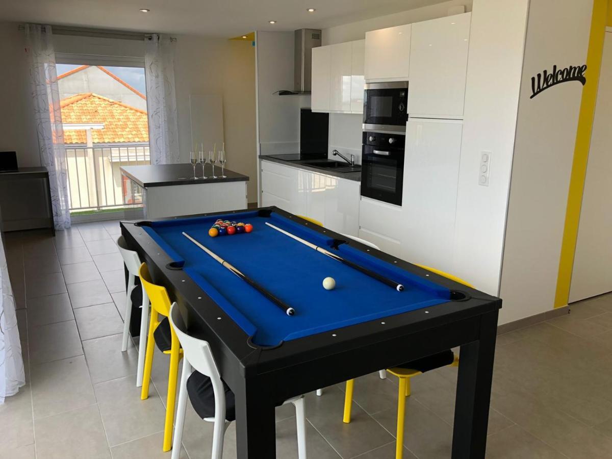 Appartement "Envies D'Ailleurs" Vue Mer แซ็ง-เบรแว็ง-เล-แป็ง ภายนอก รูปภาพ